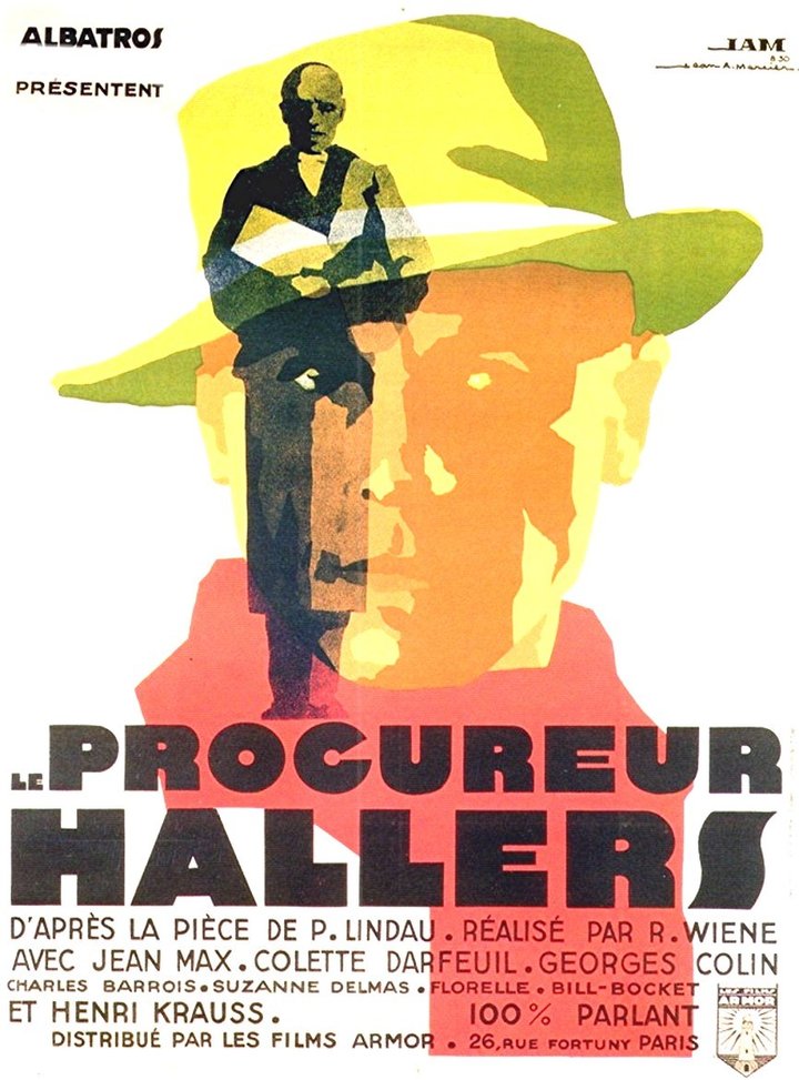 Le Procureur Hallers (1930) Poster