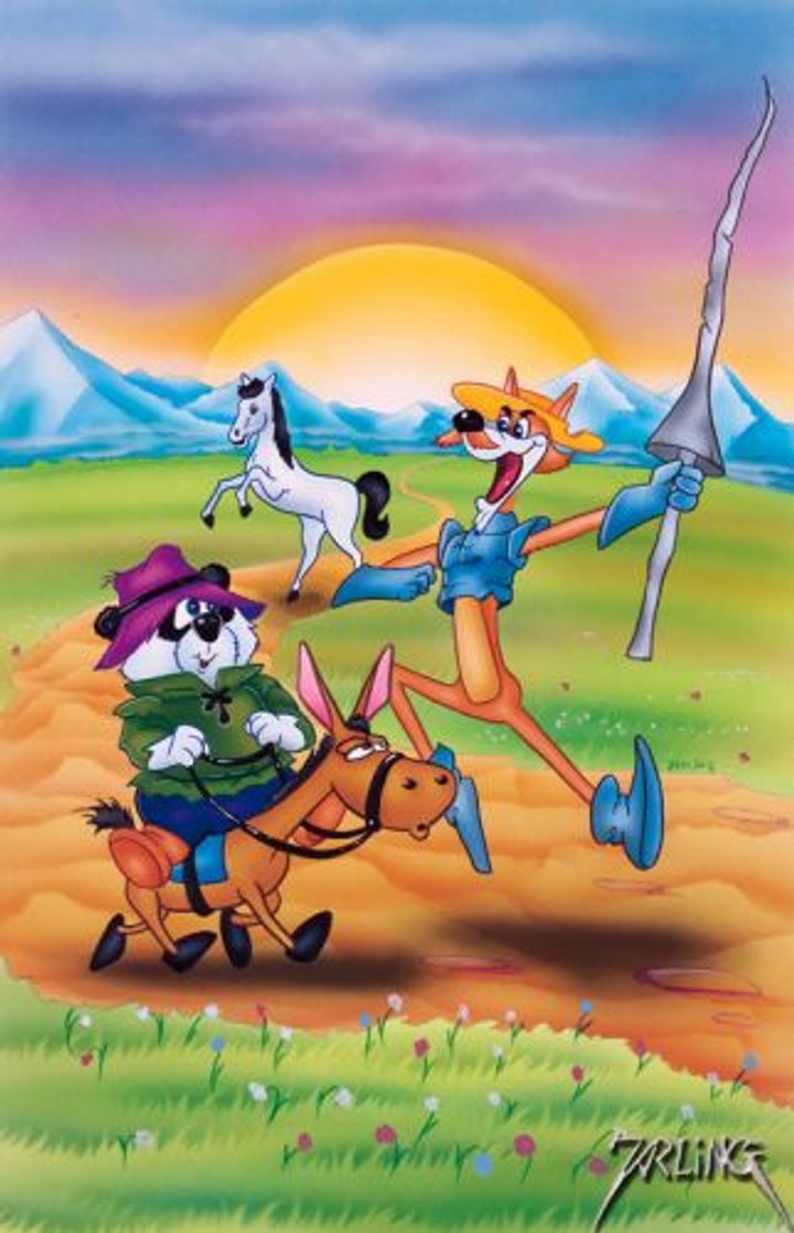 The Adventures Of Don Coyote And Sancho Panda (1990) Poster