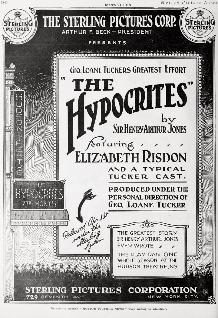 The Hypocrites (1916) Poster