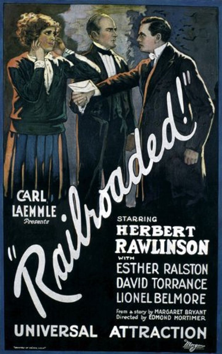 Railroaded (1923) Poster