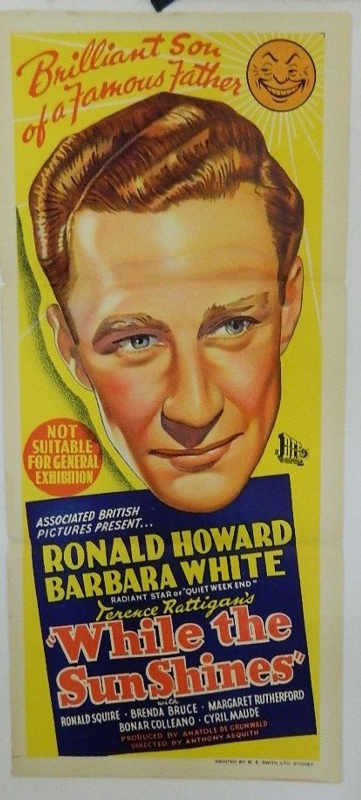 While The Sun Shines (1947) Poster