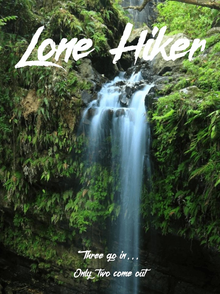 Lone Hiker Poster