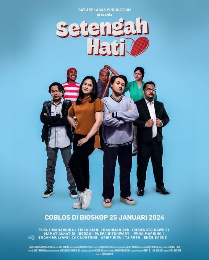 Setengah Hati (2024) Poster