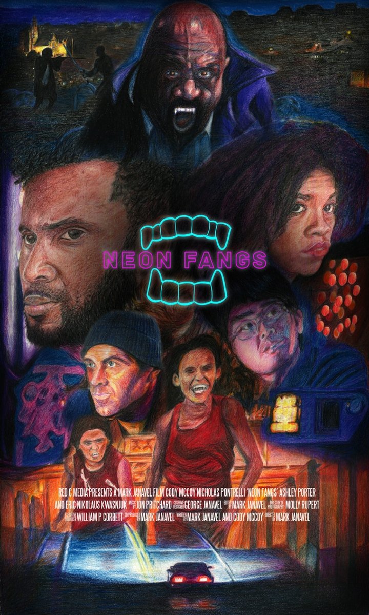 Neon Fangs (2024) Poster