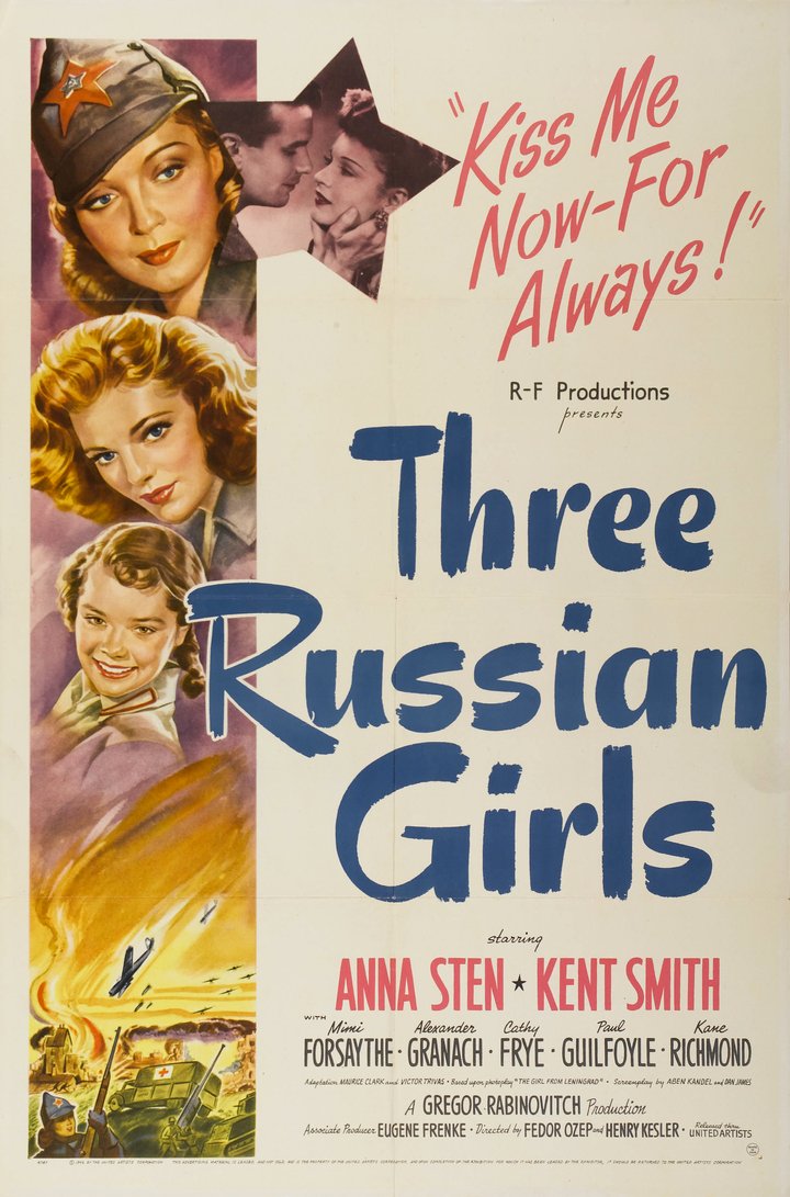 Three Russian Girls (1943) Poster