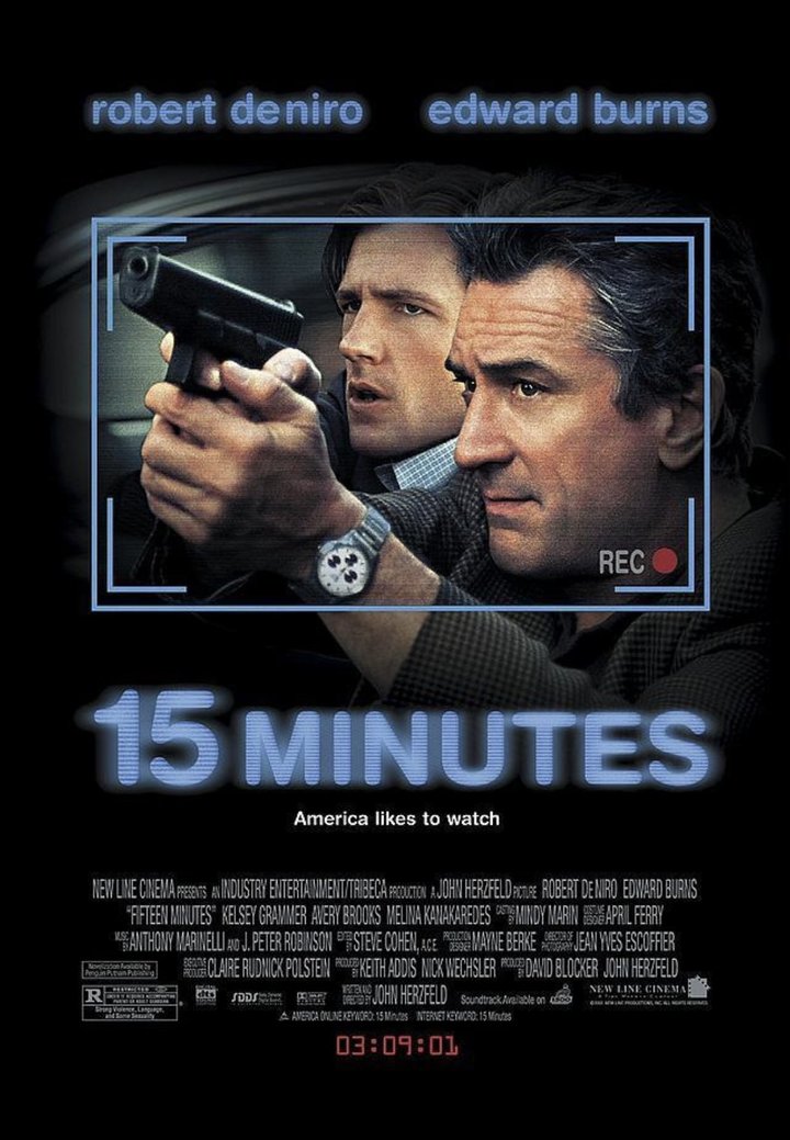 15 Minutes (2001) Poster