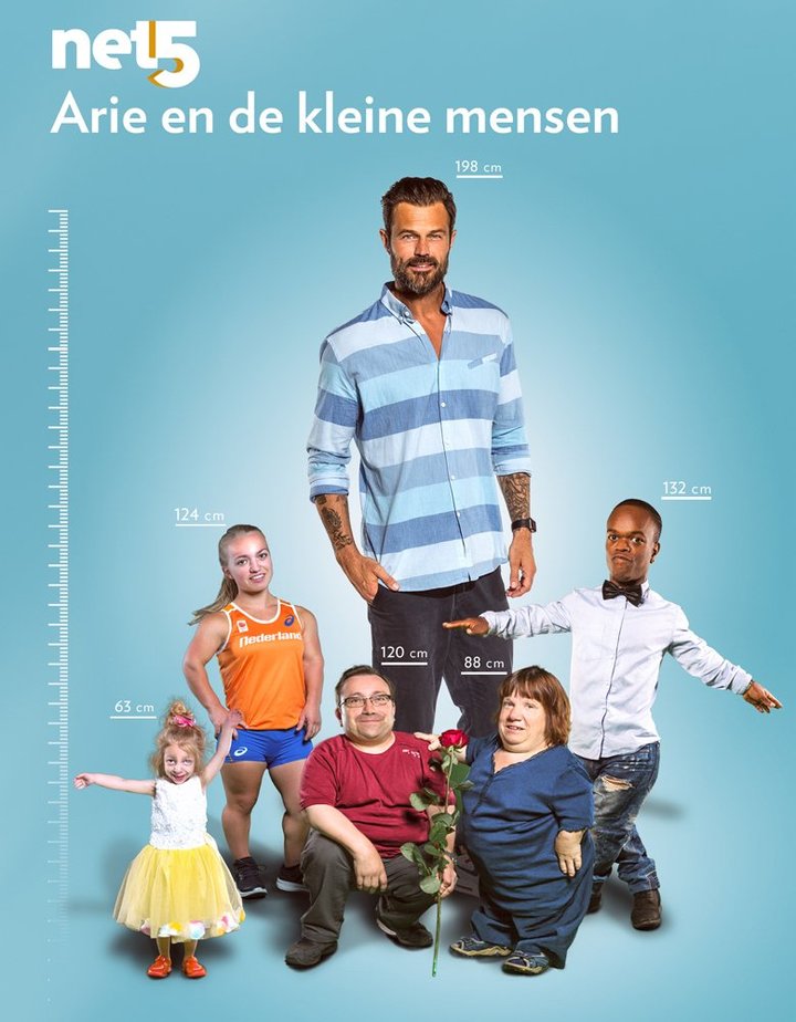 Arie En De Kleine Mensen (2017) Poster