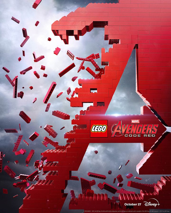 Lego Marvel Avengers: Code Red (2023) Poster