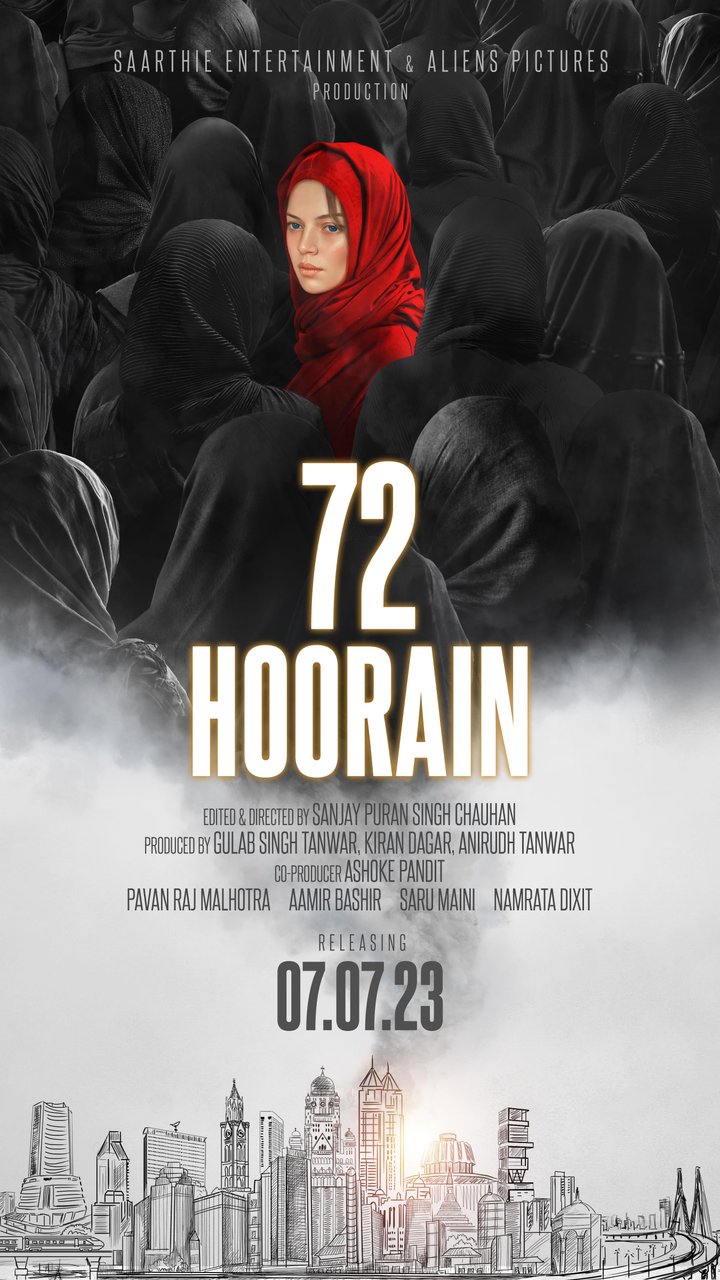 72 Hoorain (2023) Poster