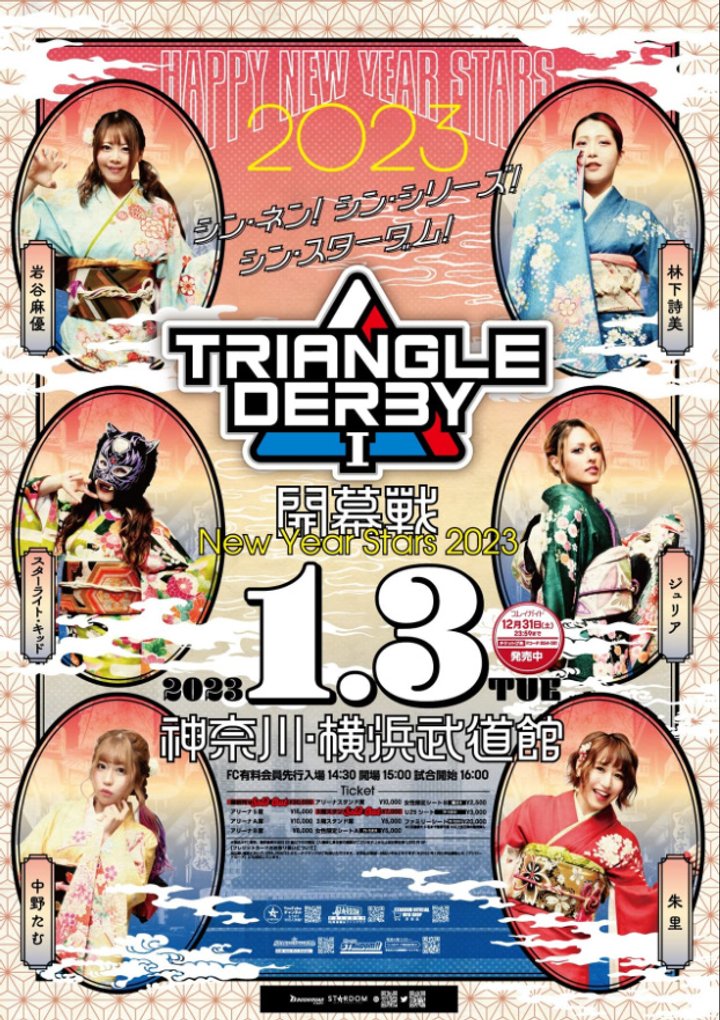 Stardom Triangle Derby (2023) Poster