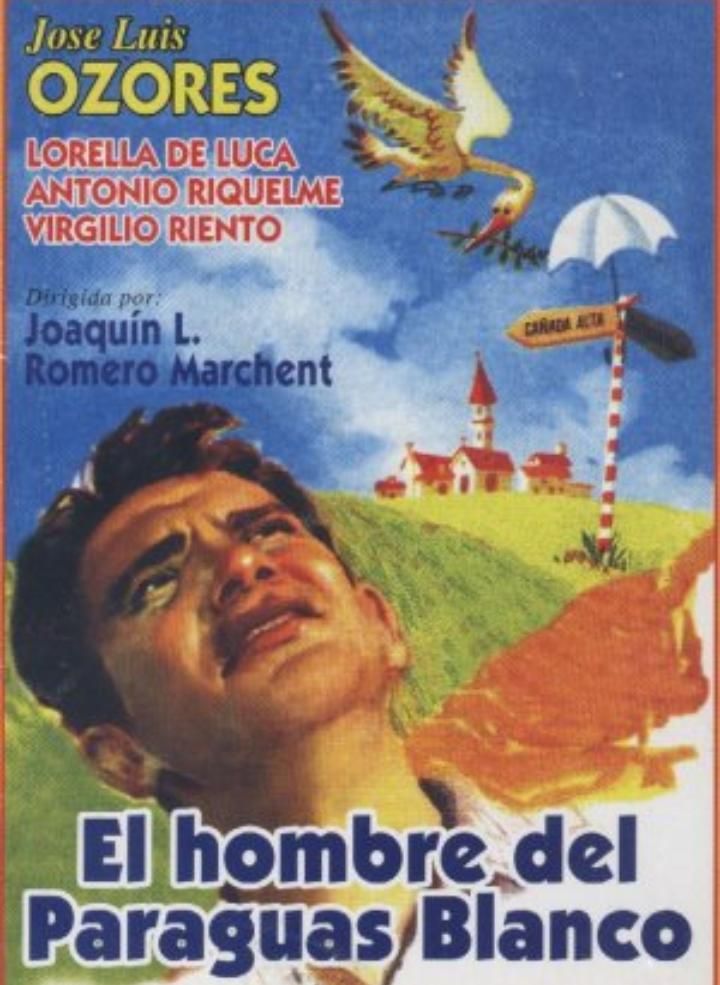 El Hombre Del Paraguas Blanco (1958) Poster