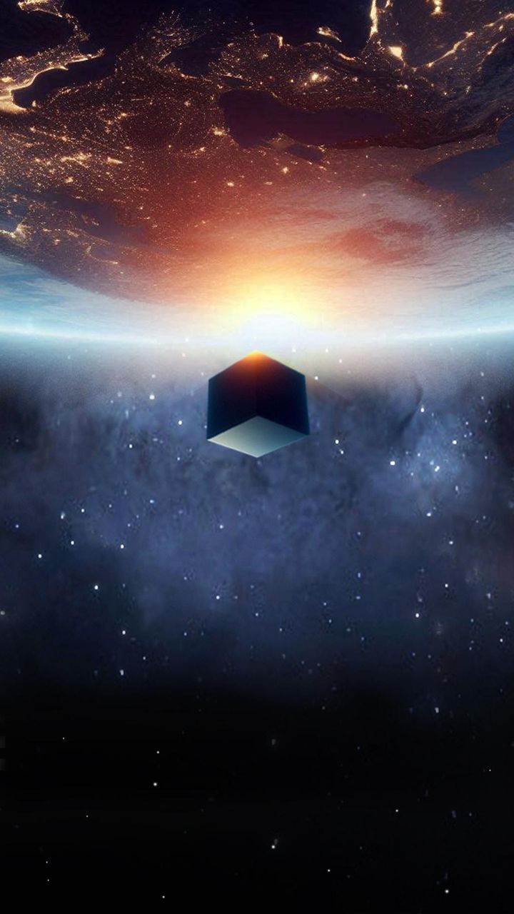 The Black Cube Poster