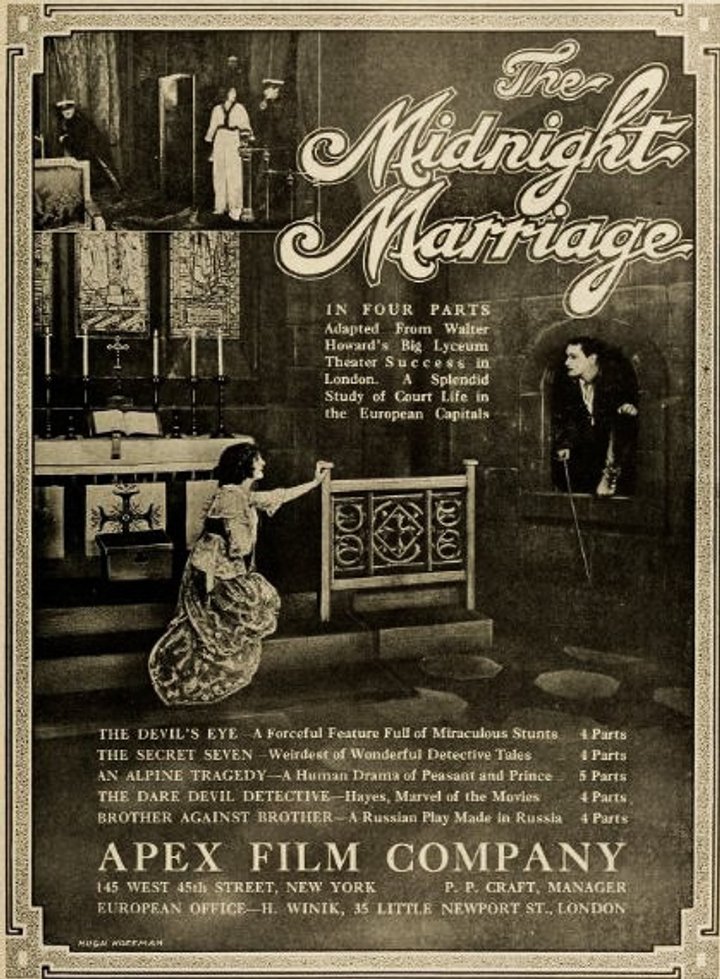 The Midnight Wedding (1914) Poster