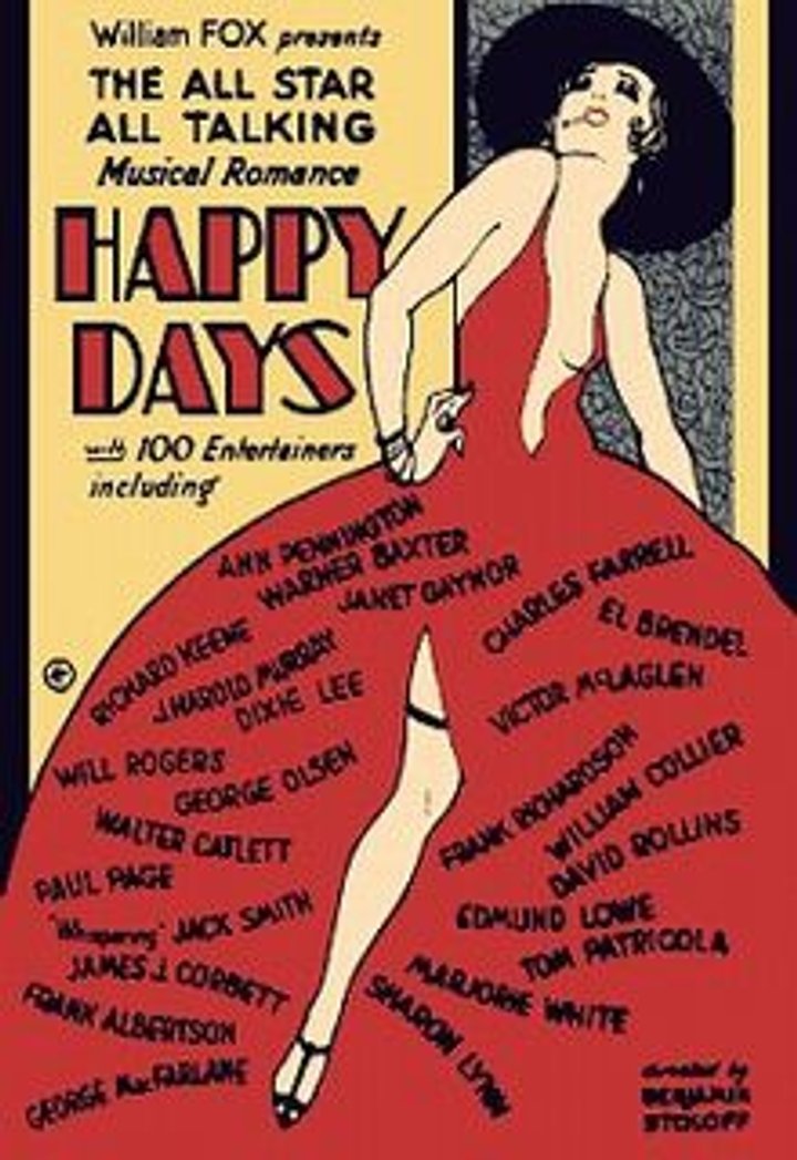 Happy Days (1929) Poster