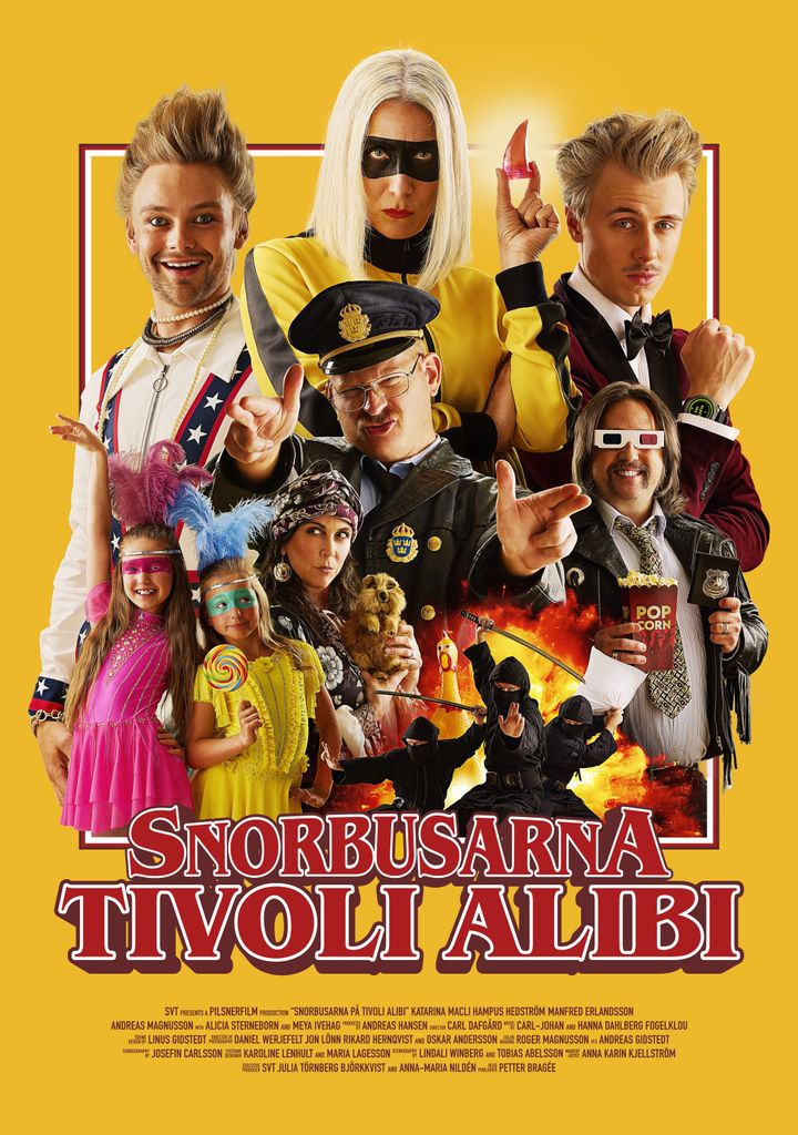 Snorbusarna På Tivoli Alibi (2024) Poster