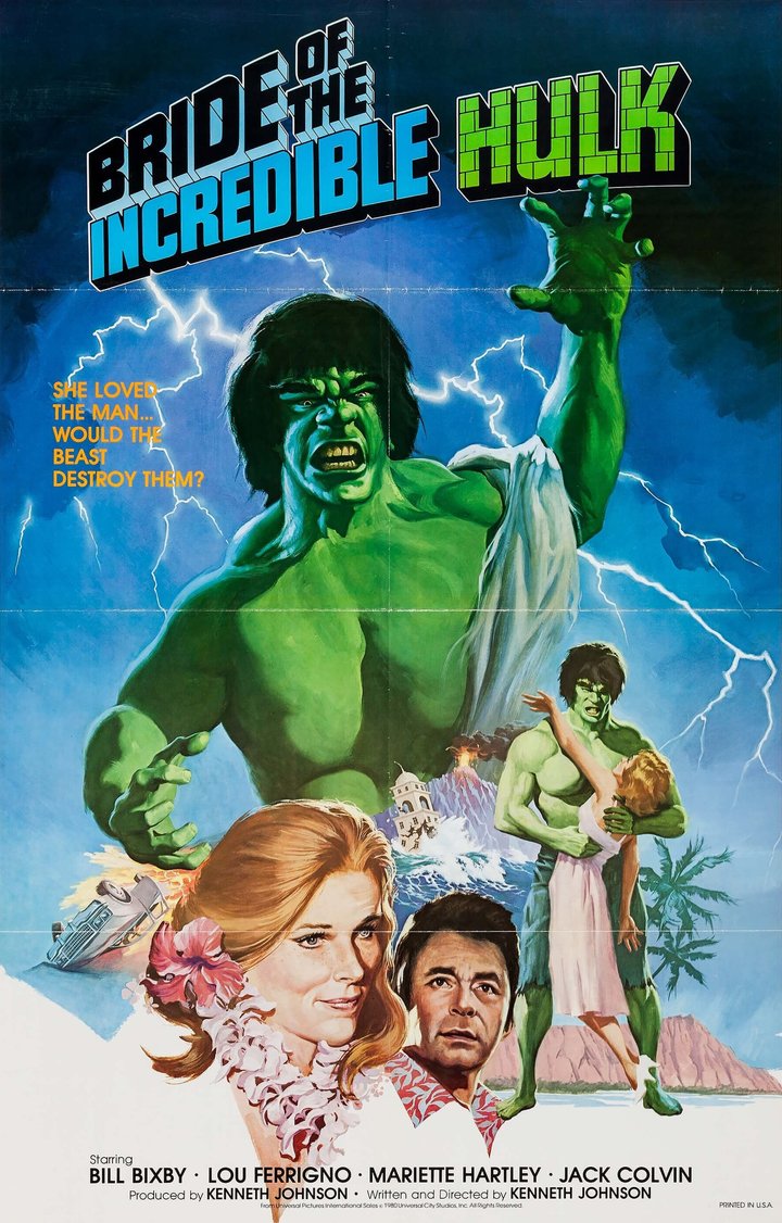 Bride Of The Incredible Hulk (1980) Poster