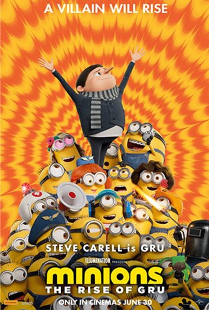 Minions: The Rise Of Gru (2022) Poster