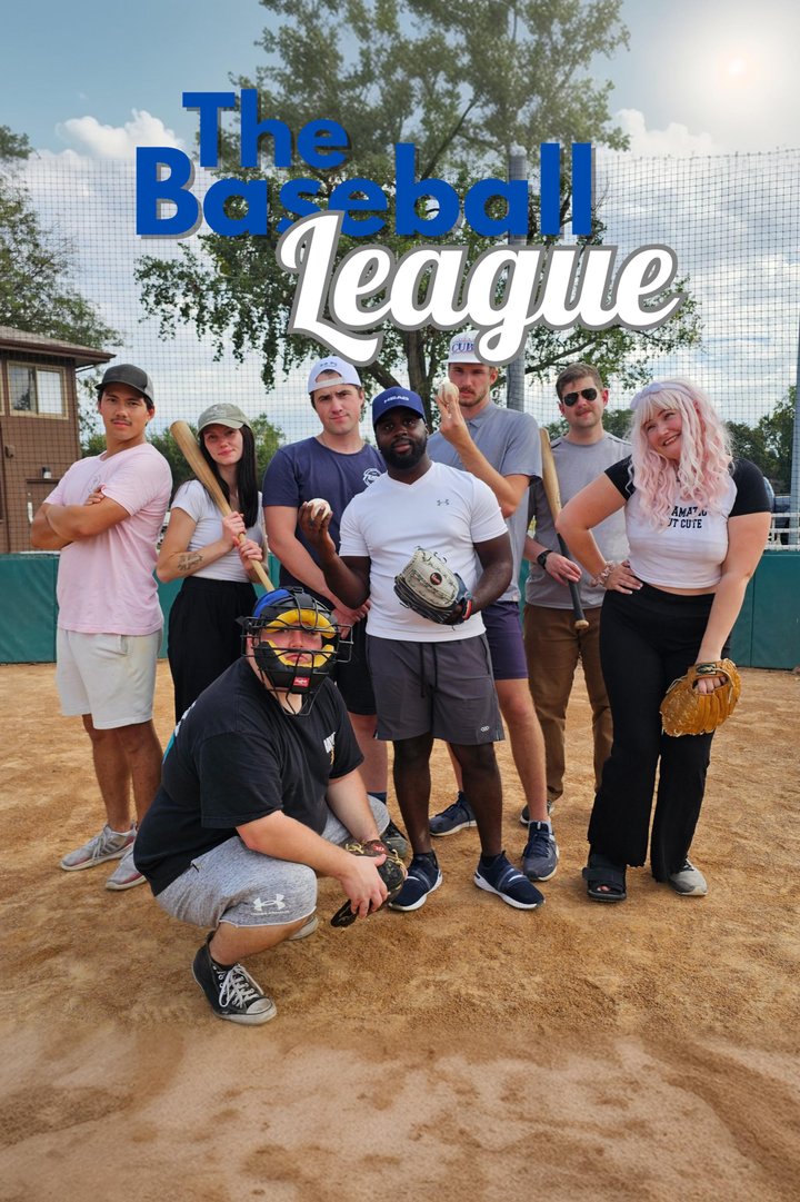 The Baseball League Poster