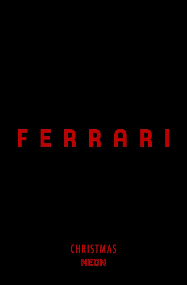 Ferrari (2023) Poster