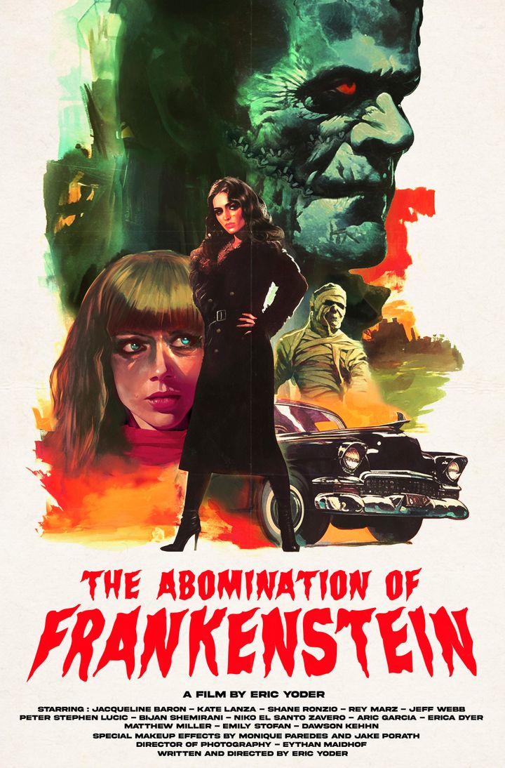 The Abomination Of Frankenstein (2025) Poster