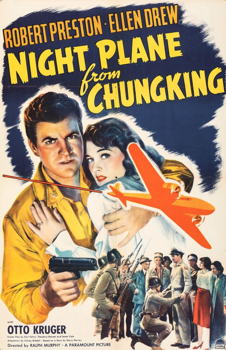 Night Plane From Chungking (1943) Poster