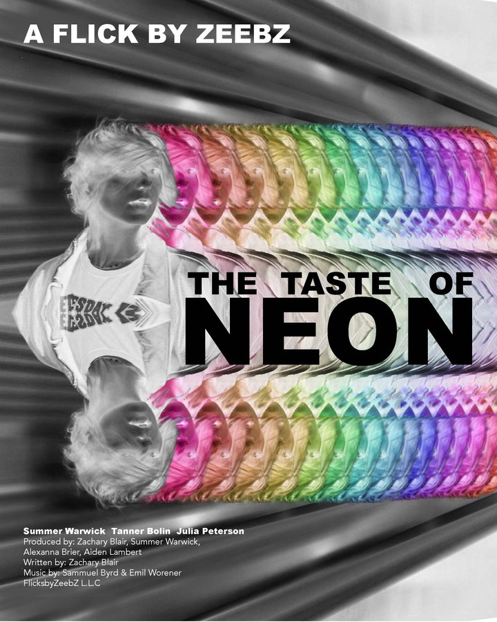 The Taste Of Neon Poster