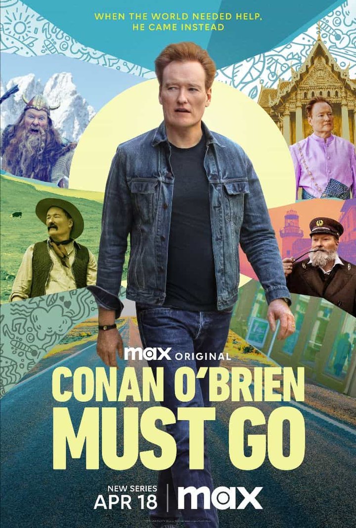 Conan O'brien Must Go (2024) Poster