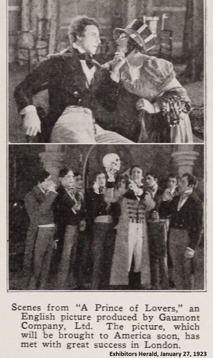 A Prince Of Lovers (1922) Poster