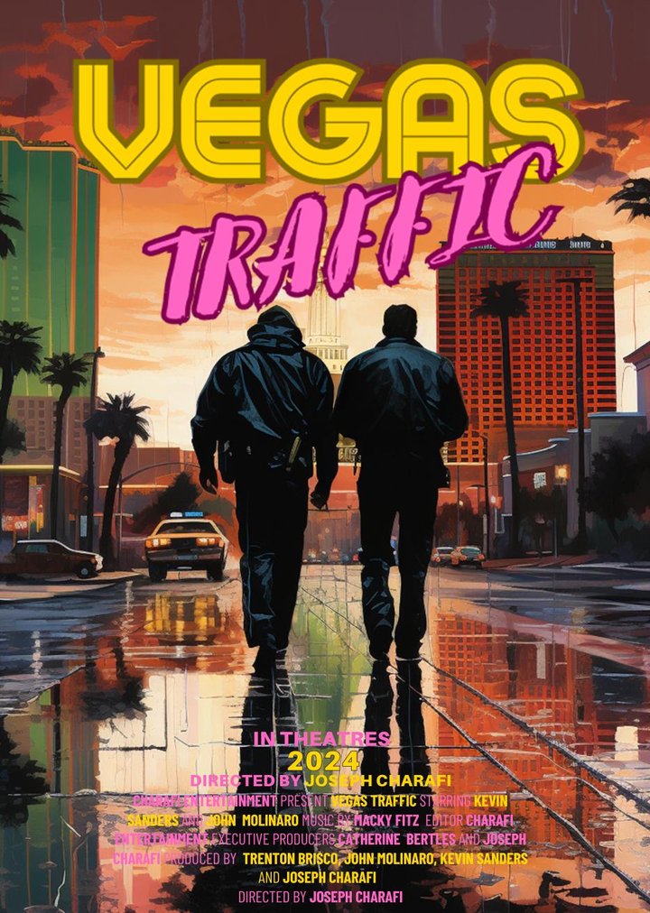 Vegas Traffic Poster