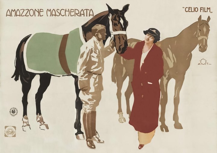 L'amazzone Mascherata (1914) Poster