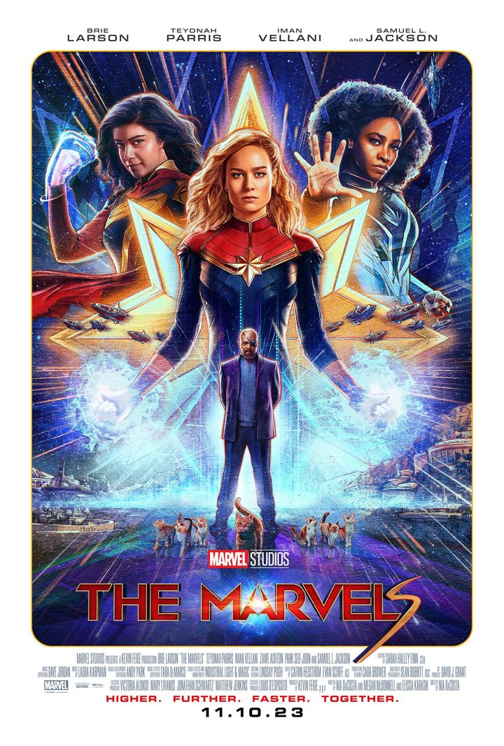 The Marvels (2023) Poster