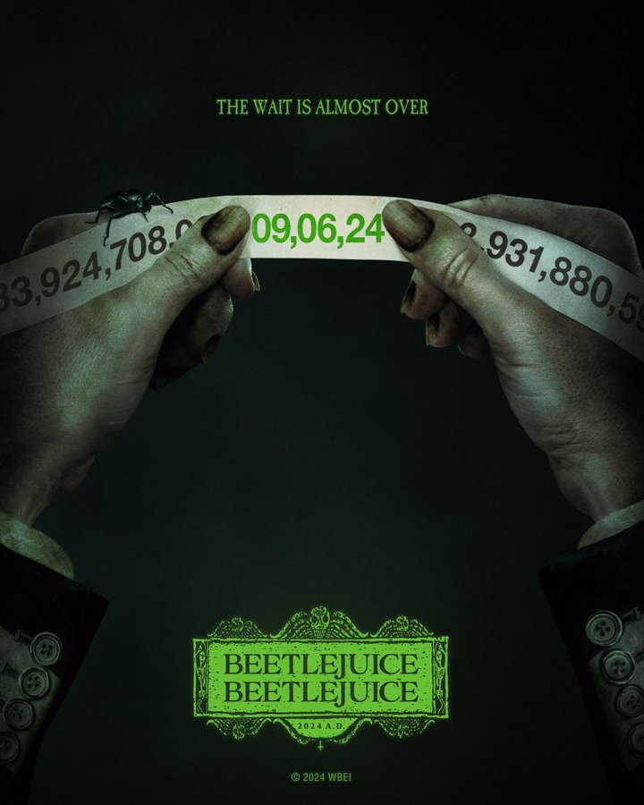 Beetlejuice Beetlejuice (2024) Poster