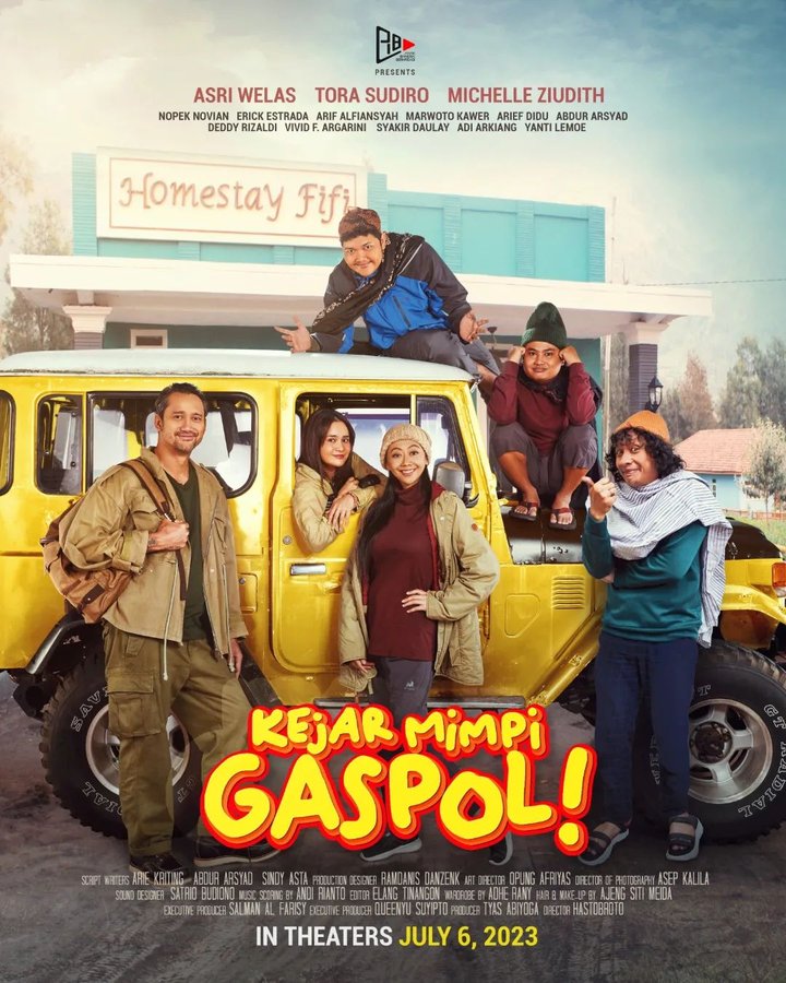 Kejar Mimpi Gaspol! (2023) Poster