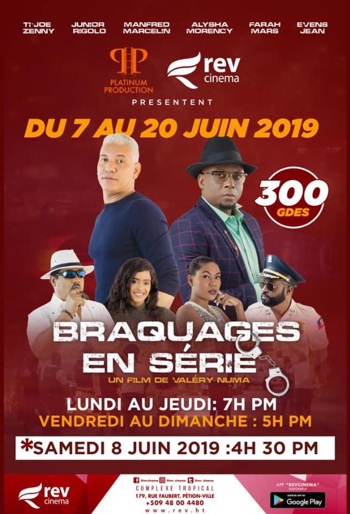 Braquages En Série (2019) Poster