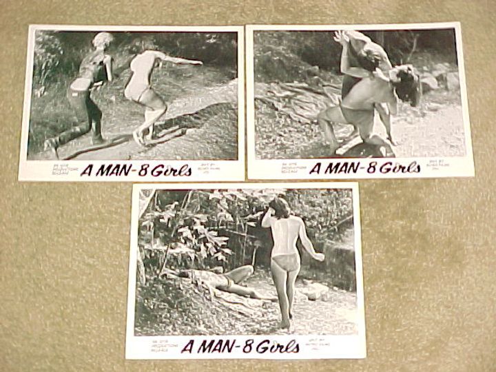 A Man, Eight Girls (1968) Poster