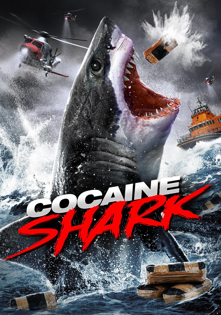 Cocaine Shark (2023) Poster