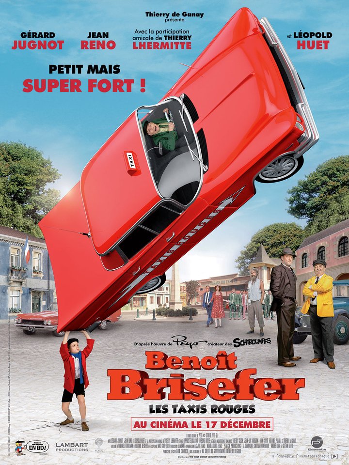 Benoît Brisefer: Les Taxis Rouges (2014) Poster