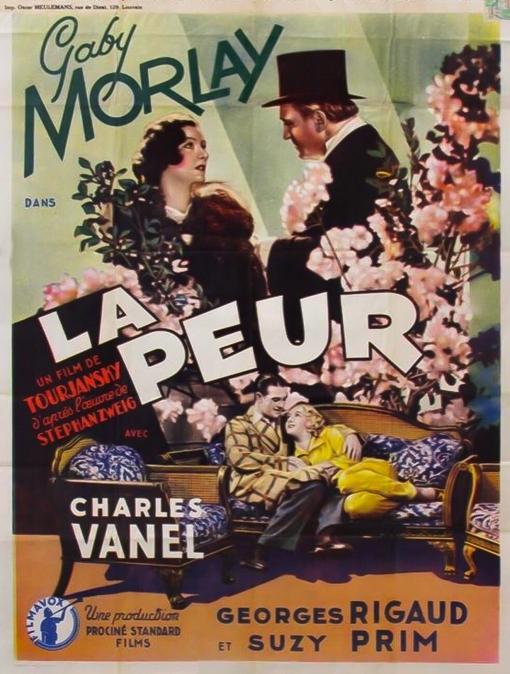 La Peur (1936) Poster