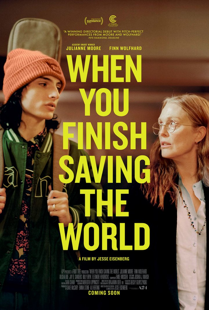 When You Finish Saving The World (2022) Poster