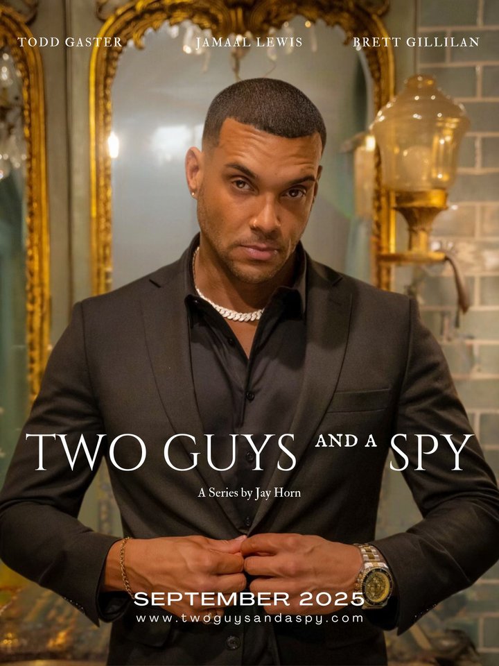 Two Guys And A Spy Poster