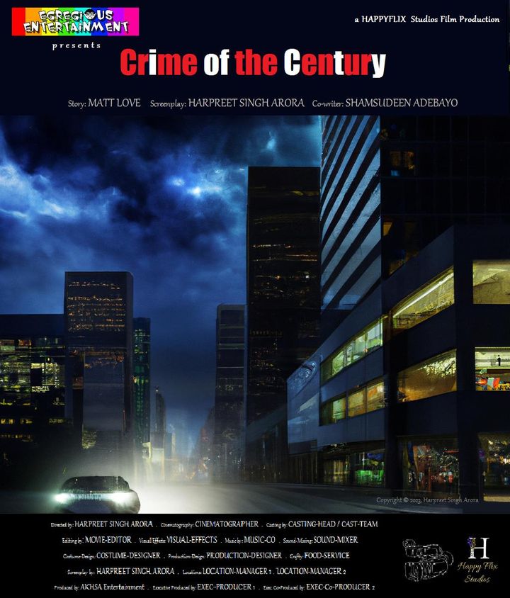 Crime Of The Century (2023) Poster