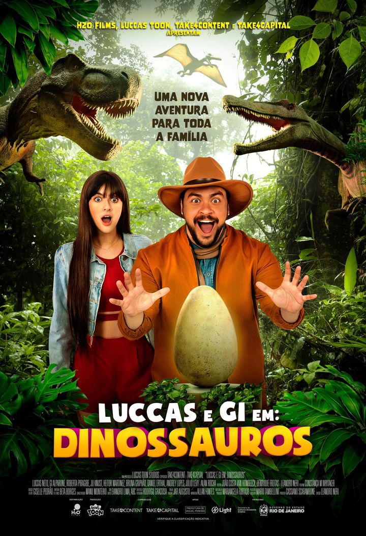 Luccas E Gi Em: Dinossauros (2024) Poster