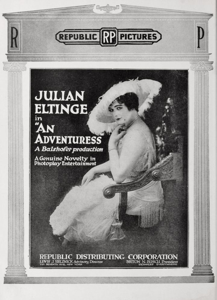 An Adventuress (1920) Poster