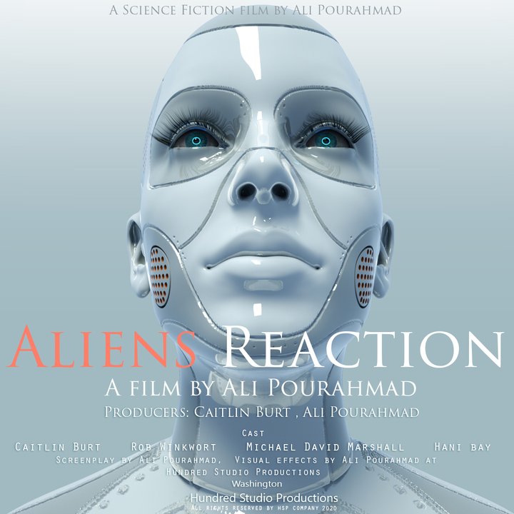 Aliens Reaction Poster