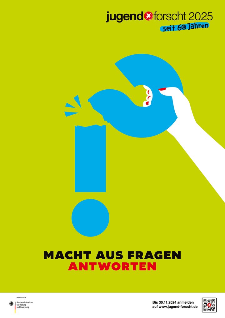 60. Bundeswettbewerb Jugend Forscht Hamburg 2025 (2025) Poster