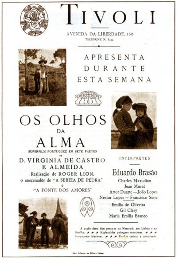 Os Olhos Da Alma (1923) Poster