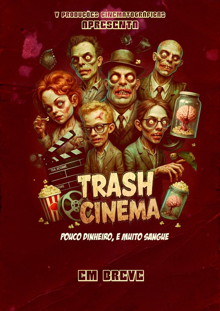 Trash Cinema: Pouco Dinheiro, E Muito Sangue (2025) Poster