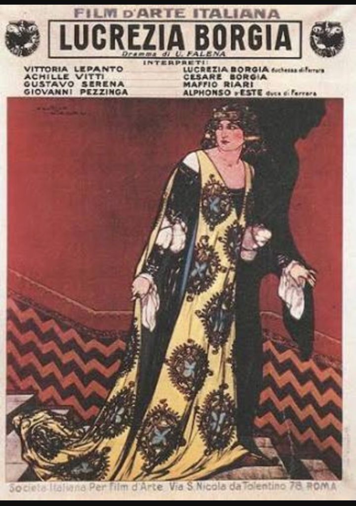 Lucrezia Borgia (1912) Poster