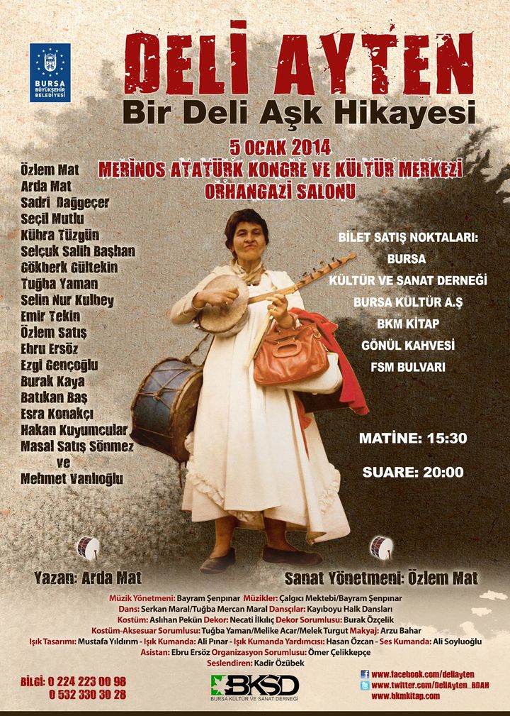 Deli Ayten Bir Deli Ask Hikayesi (2014) Poster