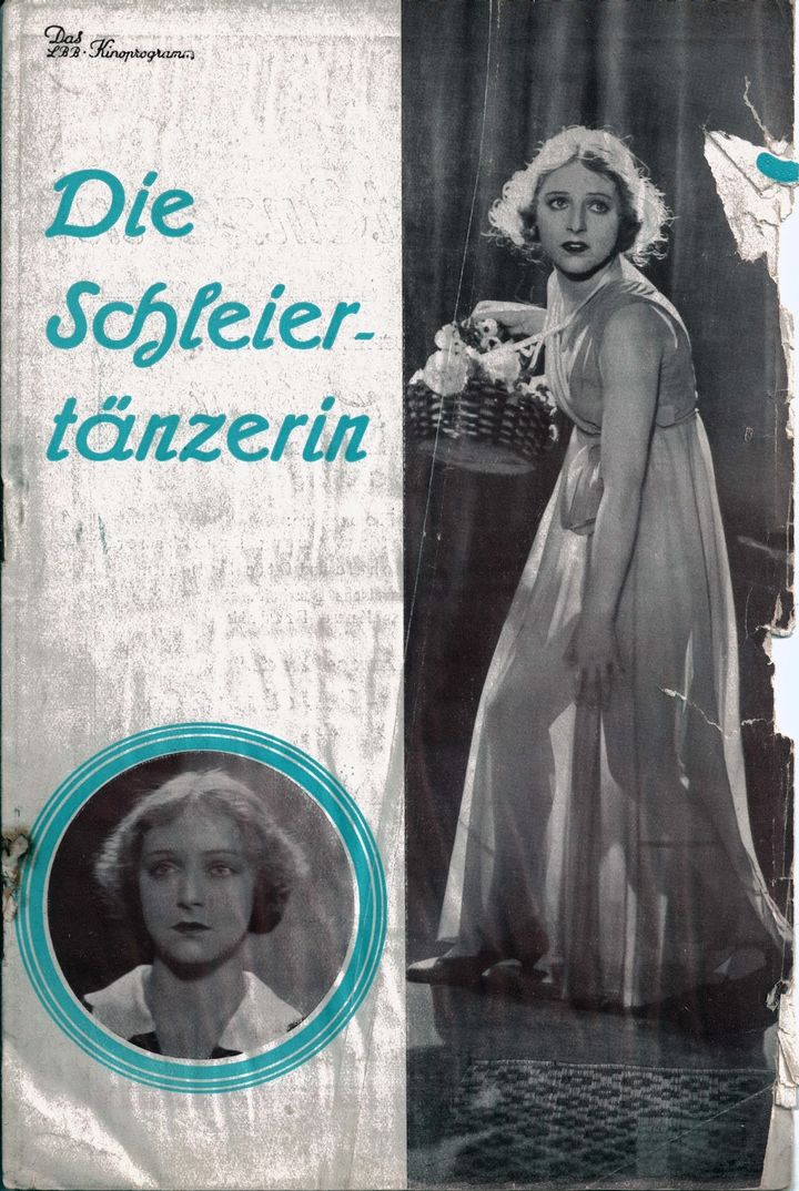 Die Schleiertänzerin (1929) Poster